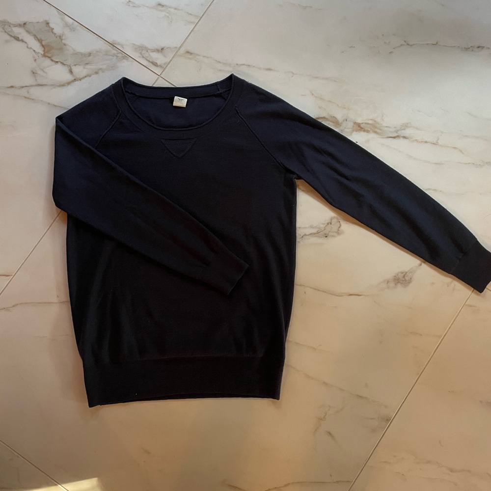 J crew merino wool pullover